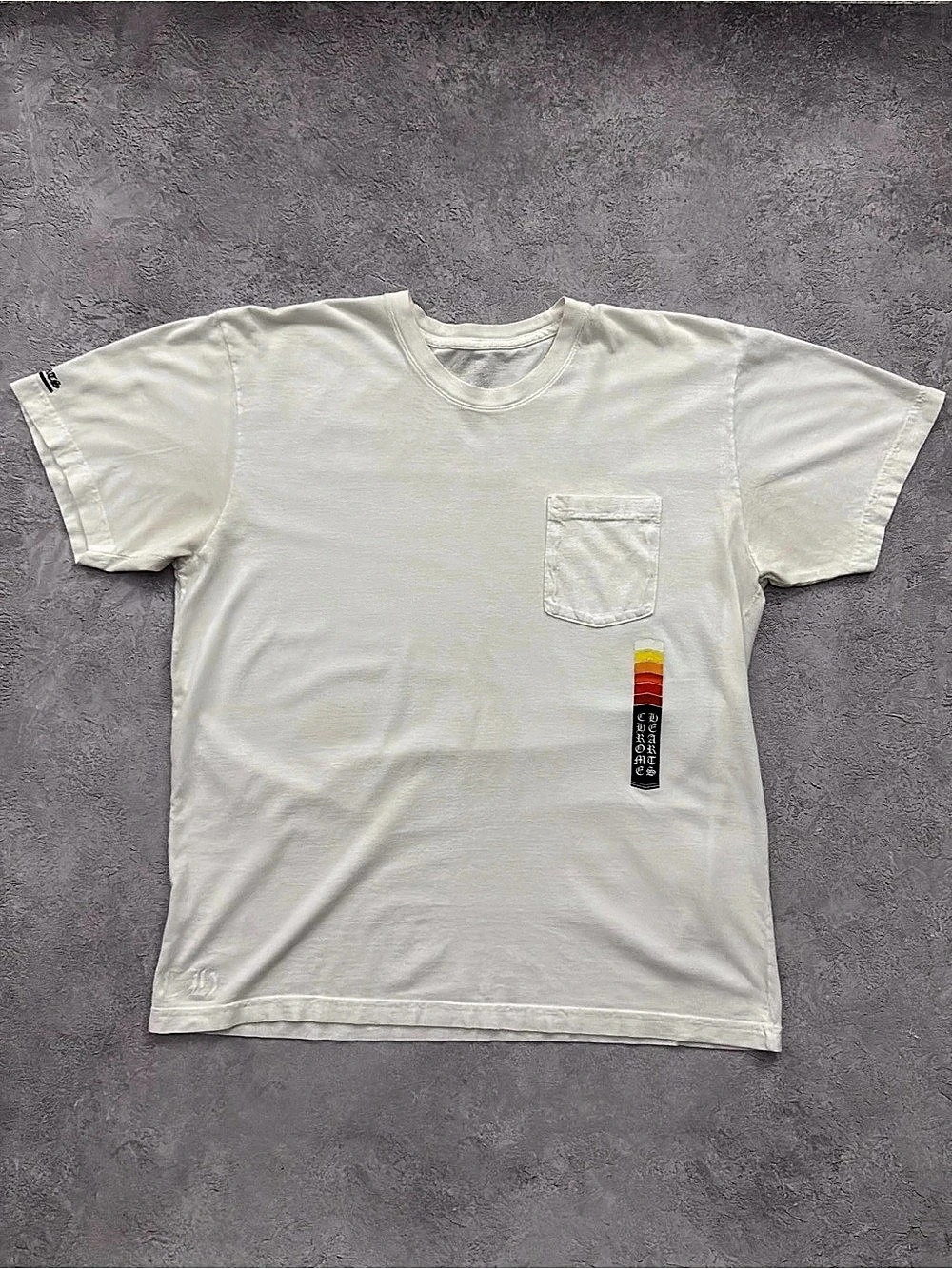 Chrome Hearts Rainbow Logo Pocket T-Shirt